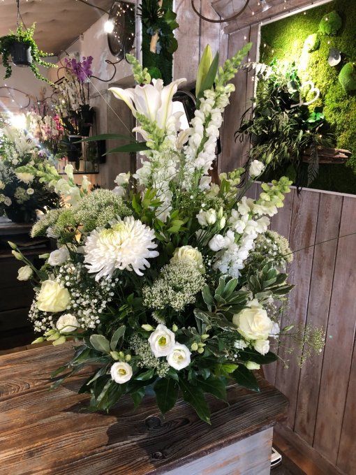 Composition funéraire "Délicatesse" 