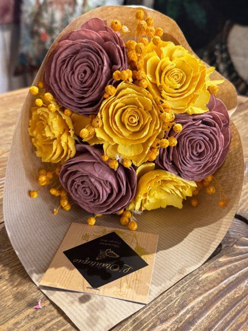 BOUQUET SHOLA JAUNE