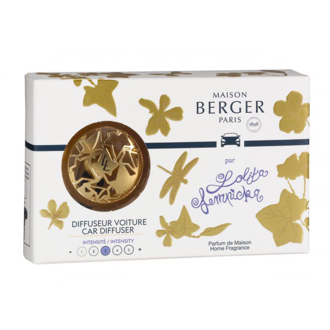 DIFFUSEUR VOITURE BERGER LOLITA LEMPICKA OR SATINÉ