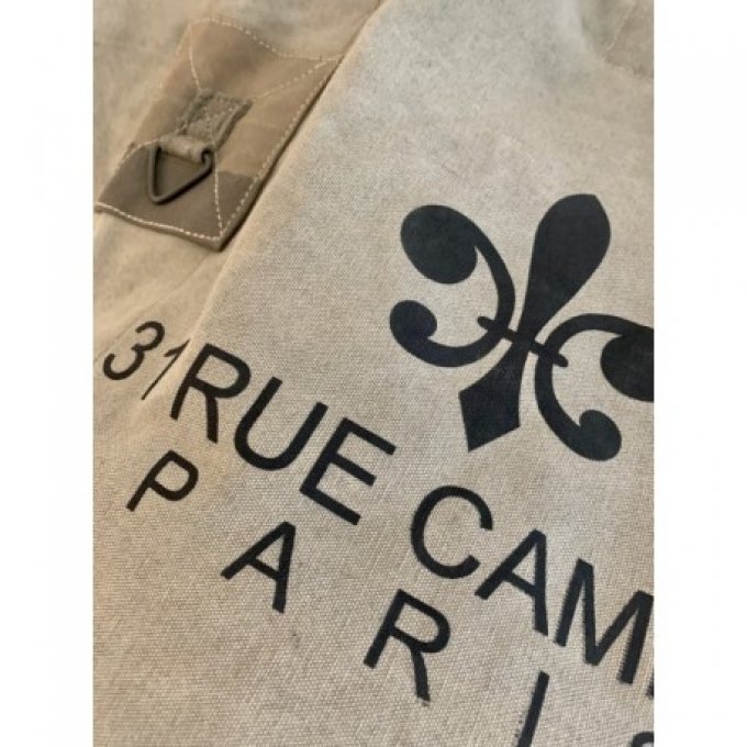 SAC EN TOILE VINTAGE PARIS RR1 - CASA NATURA 