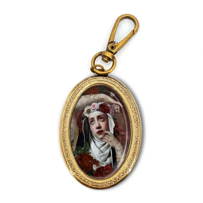 PORTE CLEFS "SAINTE RITA" - VOGLIO BENE