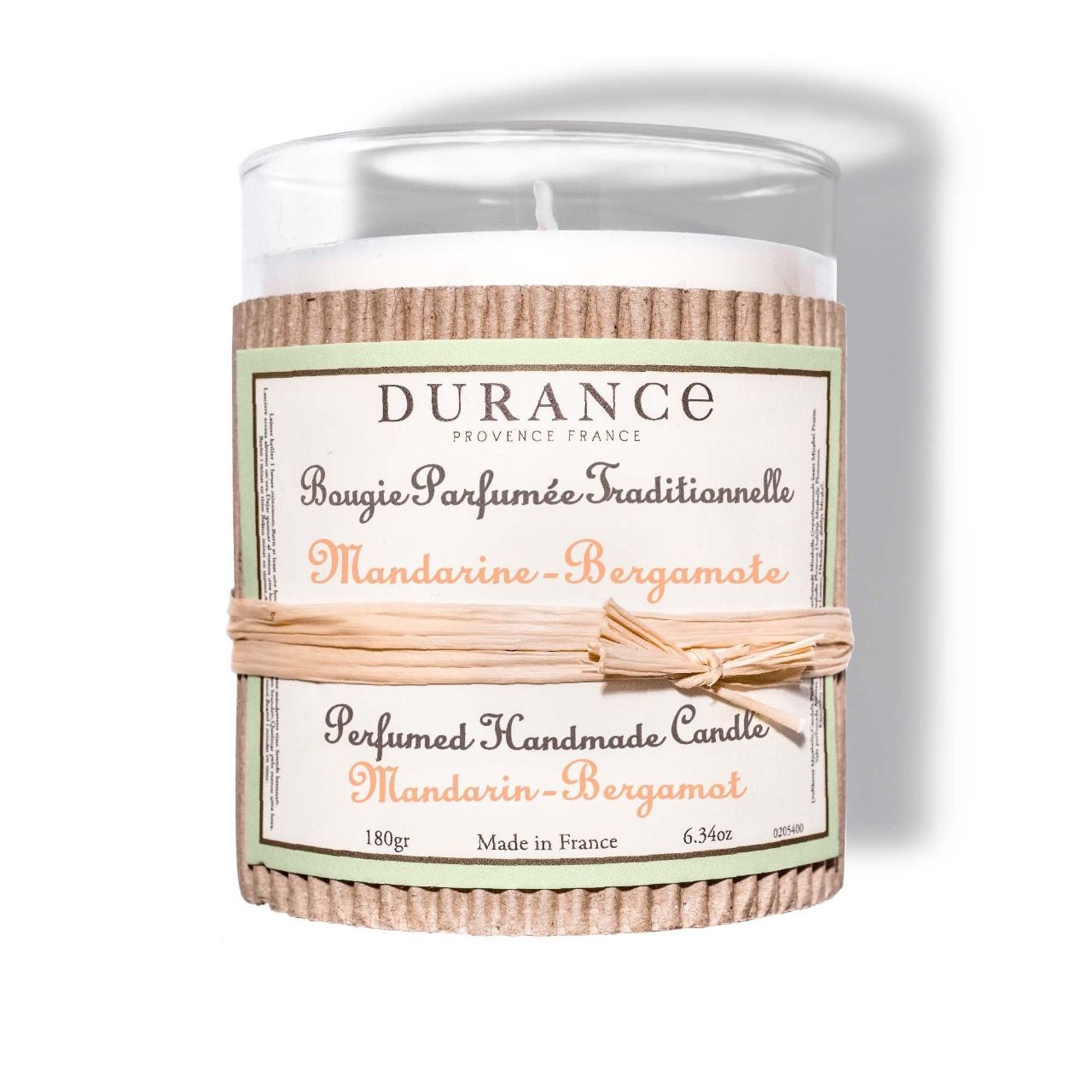 Bougie Parfumée Mandarine/Bergamote - DURANCE 
